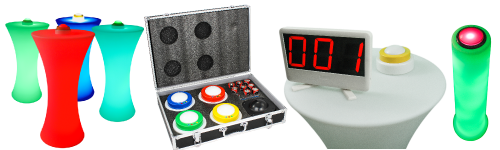 QuizXpress quiz buzzers keypads and scoreboards
